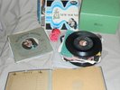 45 RPM record, box, sleeves, picture Elvis Johnny Faire Surf BB King crafts lot