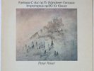 PETER ROSEL SCHUBERT WANDERER FANTASIE PIANO SOLO ETERNA ED.1 STEREO 826217 NM