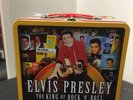 Elvis Presley King of Rock n Roll Collectable Metal Tin Lunch Box