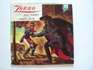 Livre-Disque : ZORRO  / Walt Disney , raconté par Daniel Gélin (ST 359 F) - 1970