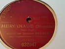 MONSIEUR RENAUD HERODIADE VISION FUGITIVE DISQUE POUR GRAMOPHONE 032047