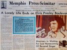 ELVIS PRESLEY EST MORT- JOURNAL  AMERICAIN DE MEMPHIS-EDITION SPECIALE - AOUT 77