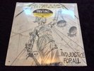 METALLICA AND JUSTICE FOR ALL FIRST PRESS SEALED HYPE STICKER THRASH