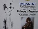 PAGANINI The 6 Violin Concertos Accardo Charles Dutoit DGG 2864 005 5 LP Box Set
