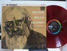 MILSTEIN / BRAHMS & BRUCH VIOLIN CONCERTO, RED WAX ED1 JPN STEREO CAPITOL LP NM