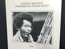 Anthony Braxton - Performance For Quartet 1979 LP MINT 1981 Hat Hut Free Jazz