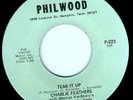 CHARLIE FEATHERS - TEAR IT UP / STUTTERIN' CINDY - PHILWOOD 45RPM