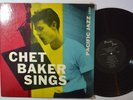 JAZZ LP - CHET BAKER - CHET BAKER SINGS Pacific Jazz 1222 DG MONO Original HEAR