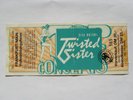 Twisted Sister Metallica Volksbildungsheim Frankfurt 1984 Ticket Karte Ride Tour