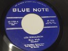 LOU DONALDSON   BLUE NOTE 1720 jazz 45. Blues Walk/Masquerade is Over. RVG. EX.