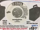 DE LA SOUL / BREAKADAWN B/W EN FOCUS / 45 RPM / 1993