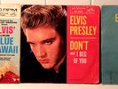 ELVIS PRESLEY 45 PS TRIPLE PLAY:BLUE HAWAII, I BEG OF YOU, LONESOME-SHIPS FREE
