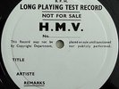Schumann: Symphonic Etudes - Myra Hess **HMV White Label Test Press LP** NM