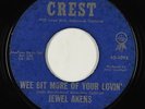 R&B Soul 45 - Jewel Akens - Wee Bit More Of Your Lovin' - Crest - mp3