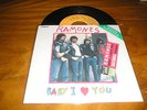 RAMONES Baby I Love You rare 45 jukebox promo Italy in special radiosleeve