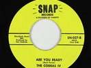 Garage Fuzz 45 - Cobras IV - Are You Ready - Snap - VG+ mp3