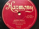 JASPER DAVIS & HIS ORCH - ‘GEORGIA GIGOLO’ 1929 HARMONY 78, LIZZIE MILES VOCALS