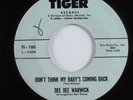Northern Soul Popcorn 45 DEE DEE WARWICK Don't Think My Baby's... TIGER VG+ HEAR