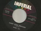 ROCKABILLY - BOBBY JAY - SWEET LITTLE STRANGER / SO LONELY  -HEAR -1959 IMPERIAL