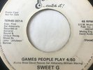 RARE RAP PROMO 45/ SWEET G 