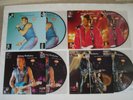 JOHNNY HALLYDAY parc des princes 1993 les 4 picture disc et pochettes promo HC