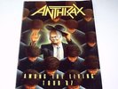 ANTHRAX - AMONG THE LIVING TOUR '87 - PROGRAMME 1987 THRASH METAL F250