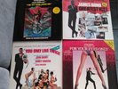 JOHN BARRY Bill Conti Hamlisch OST 4 Lp JAMES BOND 007 YOU ONLY LIVE TWICE