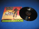 KUBLAI KHAN - ANNIHILATION LP     ( PRIVATE METAL , MEGADETH , ORIG 1ST PRESS )