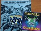 RARE THIN LIZZY Jailbreak LP Vertigo ACBR252 + Killer On The Loose 2x7