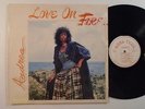 ANDREA Love On Fire MEGA TONE Jamaica Funk Boogie Synth Islands LP HEAR