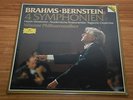 Bernstein Brahms 4 Symphonies Variations DGG Digital Stereo 4LP Box Sealed