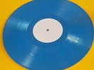 STATUS QUO - PILEDRIVER - BLUE VINYL LP WHITE LABEL PROMO COLOUR TEST