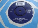 THE BATS UK DECCA 45 1966 EX/EX+ LISTEN TO MY HEART/STOP DONT DO IT GREAT COPY