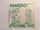 Minutemen Punk Rock 45 Record Paranoid Time EP