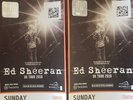 2 X ED SHEERAN TICKETS STANDING WEMBLEY SUNDAY JUNE 17TH