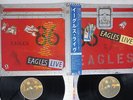 EAGLES LIVE ASYLUM P-5589,90Y Japan OBI VINYL 2LP