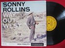 Sonny Rollins R Brown S Manne Way Out West Original Mono LP Contemporary DG VG+