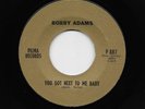 Bobby Adams - You Got Next To Me Baby / Home Don't Seem Like Home (Soul, 45)