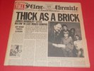 Jethro Tull -- Thick as a brick   -- LP / Rock / Newspaper-Cover