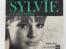 rare ep sylvie vartan à l'olympia dedicacé 86.007