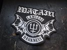 Watain Patch Backpatch Shape Black Metal Dissection Mayhem Morbid