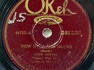 BOYD SENTER-ED LANG-NEW ST LOUIS BLUES ON OKEH JAZZ 78RPM