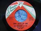 RARE 1967   GIRL GARAGE 45 THE DAUGHTERS OF EVE - DON'T WASTE MY TIME / HE CRIED