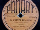 SONORA MATANCERA EL CUENTO DEL SAPO PANART VERY RARE ORTOFON 2 M 78 LISTEN # 58