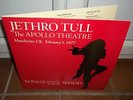 RARE JETHRO TULL songs from the wood tour apollo theatre UK 1977 prog 2 LP