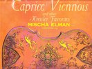 VANGUARD VRS 1066 LP:  MISCHA ELMAN - KREISLER FAVORITES  C = EX++  V=NM/NM 1961
