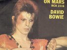 DAVID BOWIE LIFE ON MARS /MAN WHO SOLD THE WORLD PS 45 1971 RCA 2316