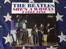 The Beatles - I Feel Fine/She's A Woman with picture sleeve
