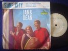 JAN & DEAN ep SURF CITY argentina ID# 17486 PICTURE SLEEVE LIBERTY 607 VG+ NM au