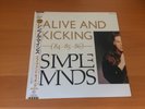 LP SIMPLE MINDS ALIVE AND KICKING (84-85-86) JAPAN OBI
